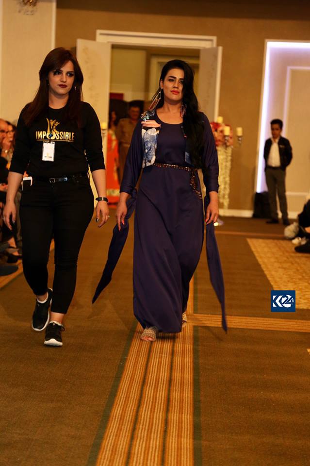 هذه المرة الاولى التي تقام فيها مثل هذه العروض للأشخاص من ذوي الاحتياجات الخاصة في اقليم كوردستان (صورة: كوردستان 24)